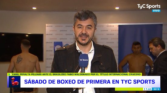#BoxeoDePrimera🥊 ¡Viví el pesaje del combate de mañana entre Yamil Peralta y el brasileño Fabio Maldonado por <a href="/BoxeoDePrimera/">Boxeo de Primera</a> junto a <a href="/TeroGiani/">German Giani</a>!
Miralo EN VIVO acá👉bit.ly/3QPXUQA