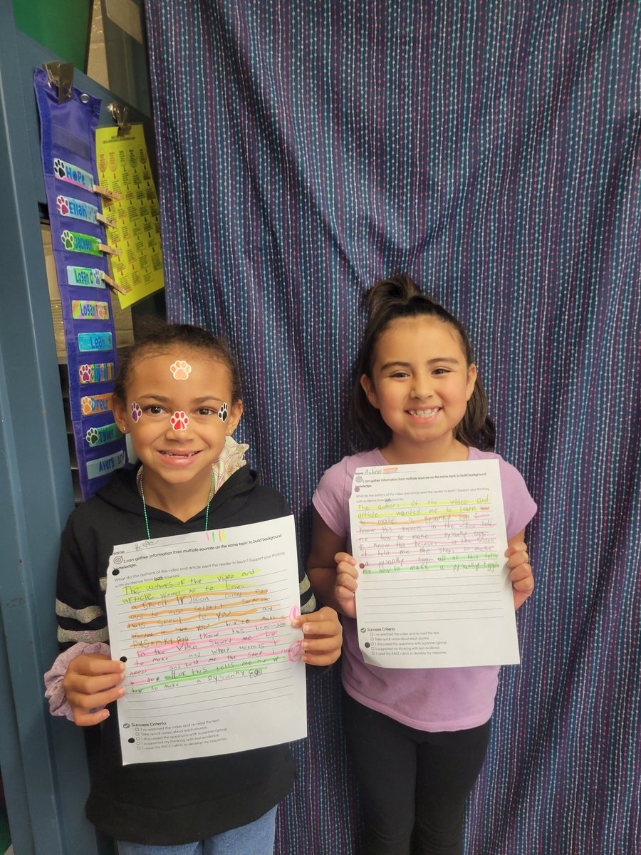 Great collaborative groups in ELA today. Students were so proud of their work!