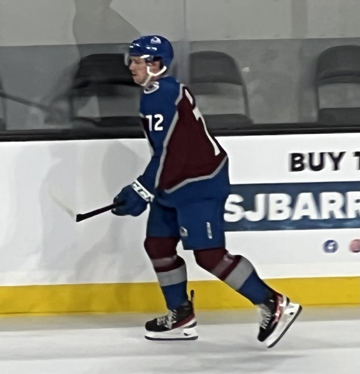 Check out who is wearing the “C” for the <a href="/Avalanche/">x - Colorado Avalanche</a> Rookies… Wyatt Aamodt the pride <a href="/MinnStMHockey/">Minnesota State Hockey</a> <a href="/ColoradoEagles/">Colorado Eagles</a>