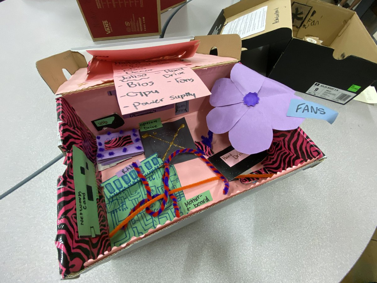 Learning the basics of hardware to create shoebox instructional computer models. <a href="/SKG_Jaguars/">Seckinger High School</a> <a href="/CS4All_GCPS/">CS4All in GCPS</a> <a href="/GaDOE_CS/">GaDOE_CS</a> <a href="/CSforALL/">CSforALL</a> <a href="/CS4GA/">CS4GA</a> <a href="/csteachersorg/">CS Teachers Association (CSTA)</a>