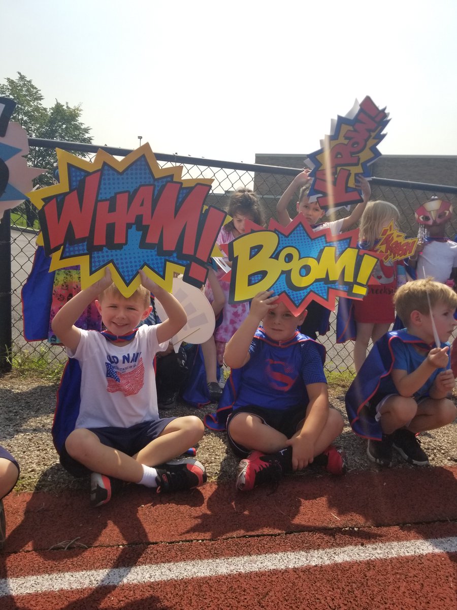 Room 12 Kinder Cubs had SO much fun at our Walk-a-Thon!  Thank you to our fantastic PTO for organizing such a fun event! <a href="/Creeksidetweet/">Creekside ECS</a> #WEchooseLakota