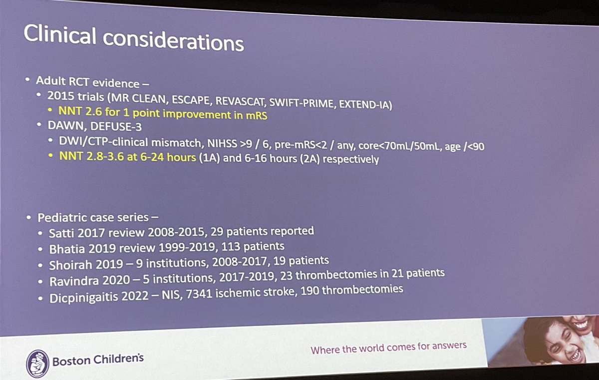 abribriesco43's tweet photo. #ELSO2022 @ELSOOrg
Dr. #AlfredSee From @BostonChildrens on #Embolic #CVA on #ECLS
10% rate of #IschemicStroke w/ #ECMO
Mechanical #thrombectomy options
@Tarig_Omer @AbhiDuggalMD @emireles_c @CCF_PCCM @CCF_CTSRes @RespiratorySCCM https://t.co/Xll1C4sbwp