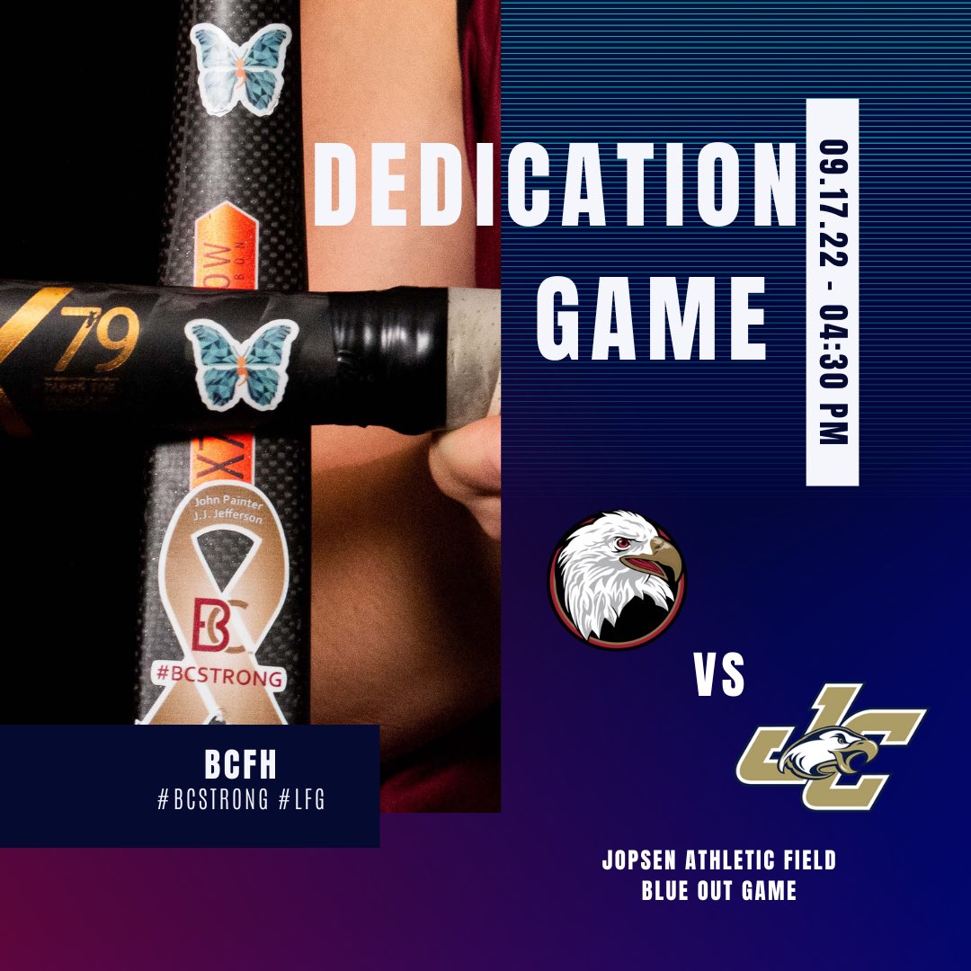 Tomorrow our field hockey team is dedicating their game to Morgan’s Message. Come out and see them play tomorrow at 4:30pm 🦋