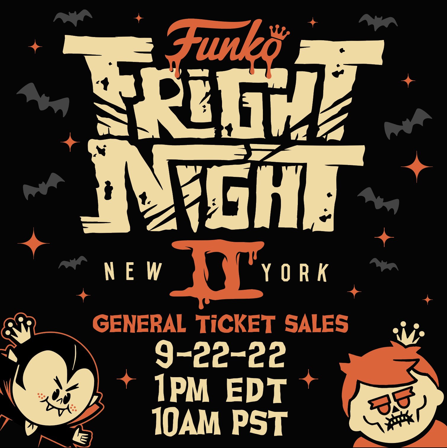 Funko on Twitter "Funko Fright Night tickets will be available on