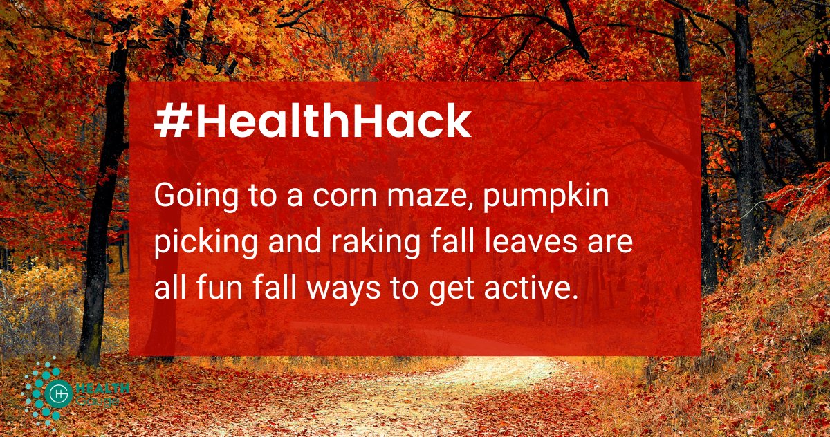 What's a festive fall workout? 🍃🍂 🍃🍂 

#HealthHack

More health insights at&gt; healthgauge.com