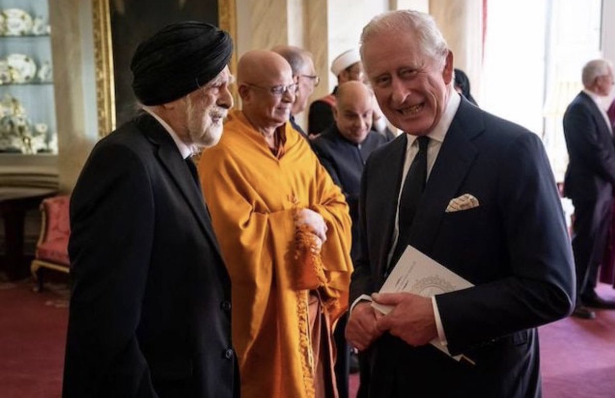 Network of Sikh Orgs (@sikhmessenger) on Twitter photo Our Director, Lord Singh, with King Charles earlier today.
Britain's King Charles meets faith leaders to promise a modern monarchy thenationalnews.com/world/uk-news/… via <a href="/TheNationalNews/">The National</a> Our Director, Lord Singh, with King Charles earlier today.
Britain's King Charles meets faith leaders to promise a modern monarchy thenationalnews.com/world/uk-news/… via <a href="/TheNationalNews/">The National</a>