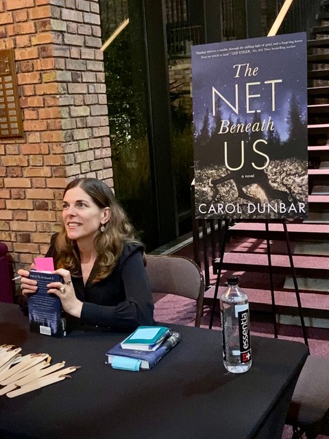 I had a signing line! And it was LONG! THE NET BENEATH US is now in the world. I cannot wait for you to meet these brave, compassionate characters. Thank you to <a href="/ForgeReads/">Forge Books</a> and <a href="/LarkWords/">The Lark Group</a> for everything. #debutauthor #22debuts #thenetbeneathus