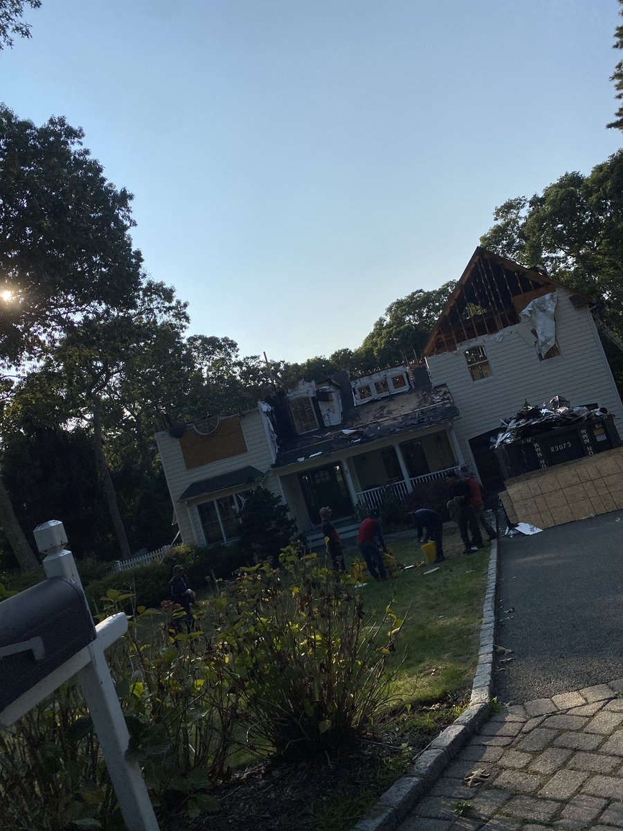 After 5 full months, reconstruction is finally getting started! Still heartbreaking, but excited and the shift to “what will be” has begun!