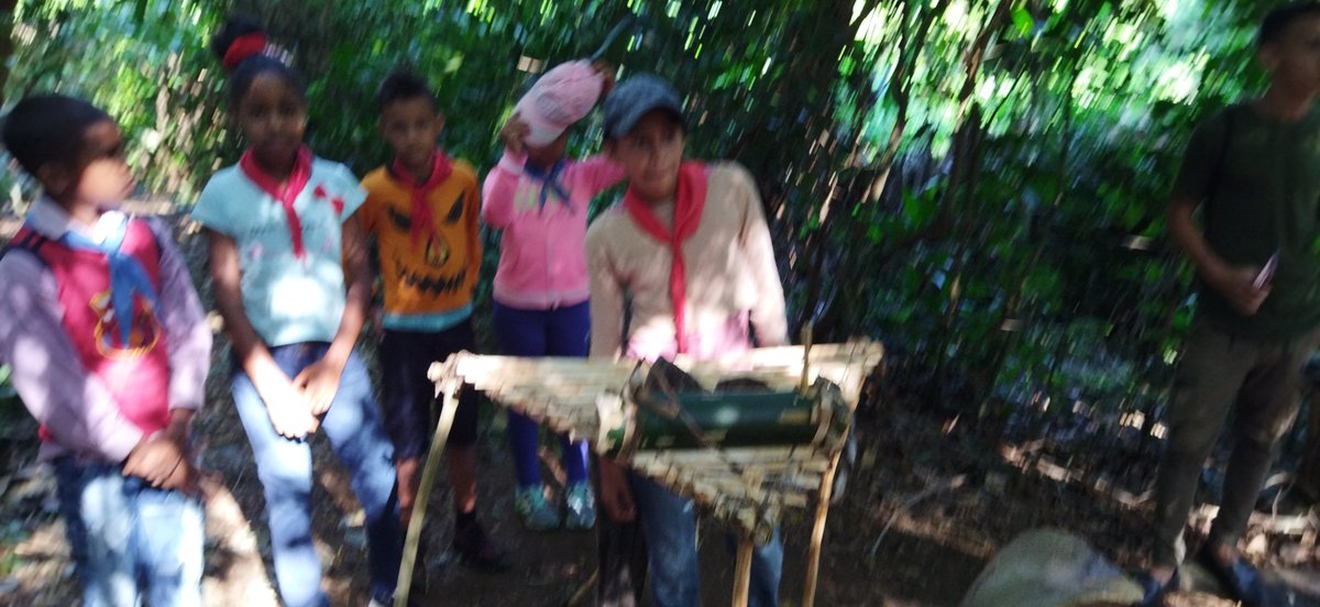 Nuestros pioneros preparados #SantiagodeCuba  #TercerFrente.
