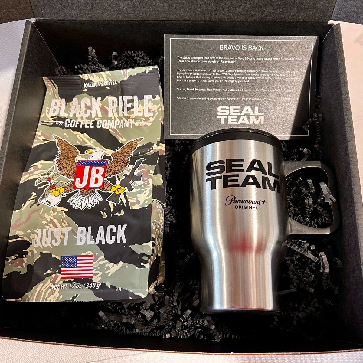 SEALTeam_pplus's tweet image. It's go time! 🙌 Tweet #SEALTeam + #giveaway for a chance to win a Bravo Team kit for the Season 6 premiere of SEAL Team, exclusively on @paramountplus.