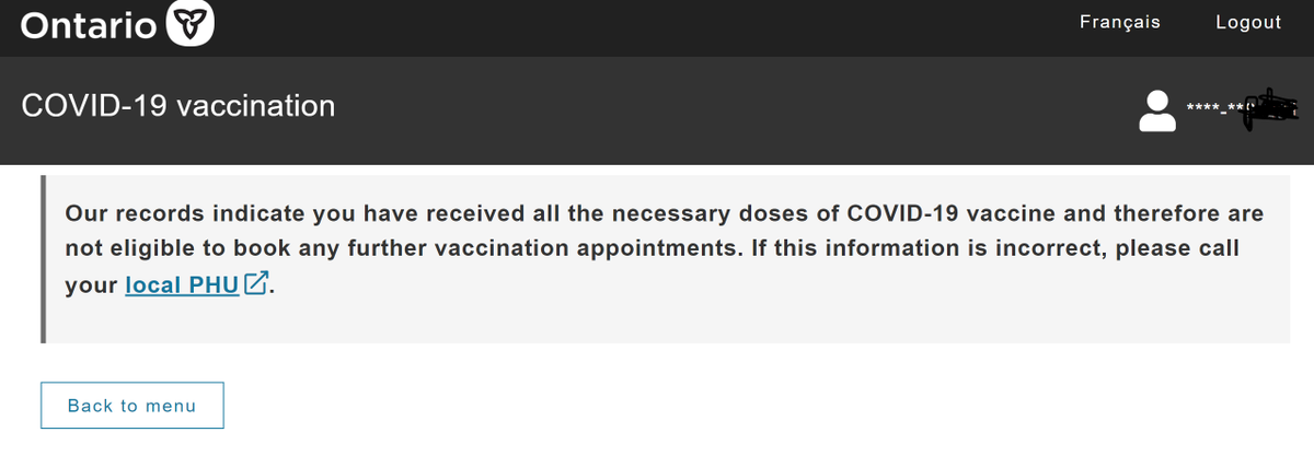 hillarylutes's tweet photo. Classic @ONThealth, always looking out for the immunocompromised population! I'm allegedly eligible for the bivalent booster now, but this booking system has always left me to hunt for a shot on my own. https://t.co/NbDdbqFGTK