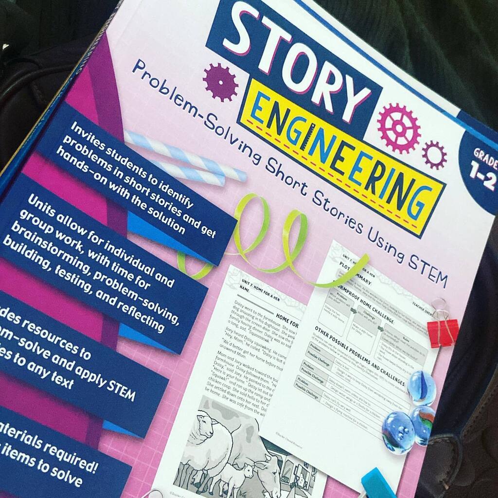 This is a great resource for connecting literacy + STEM in lower elementary ⚙️ 📚 instagr.am/p/CilNTL6JSZn/