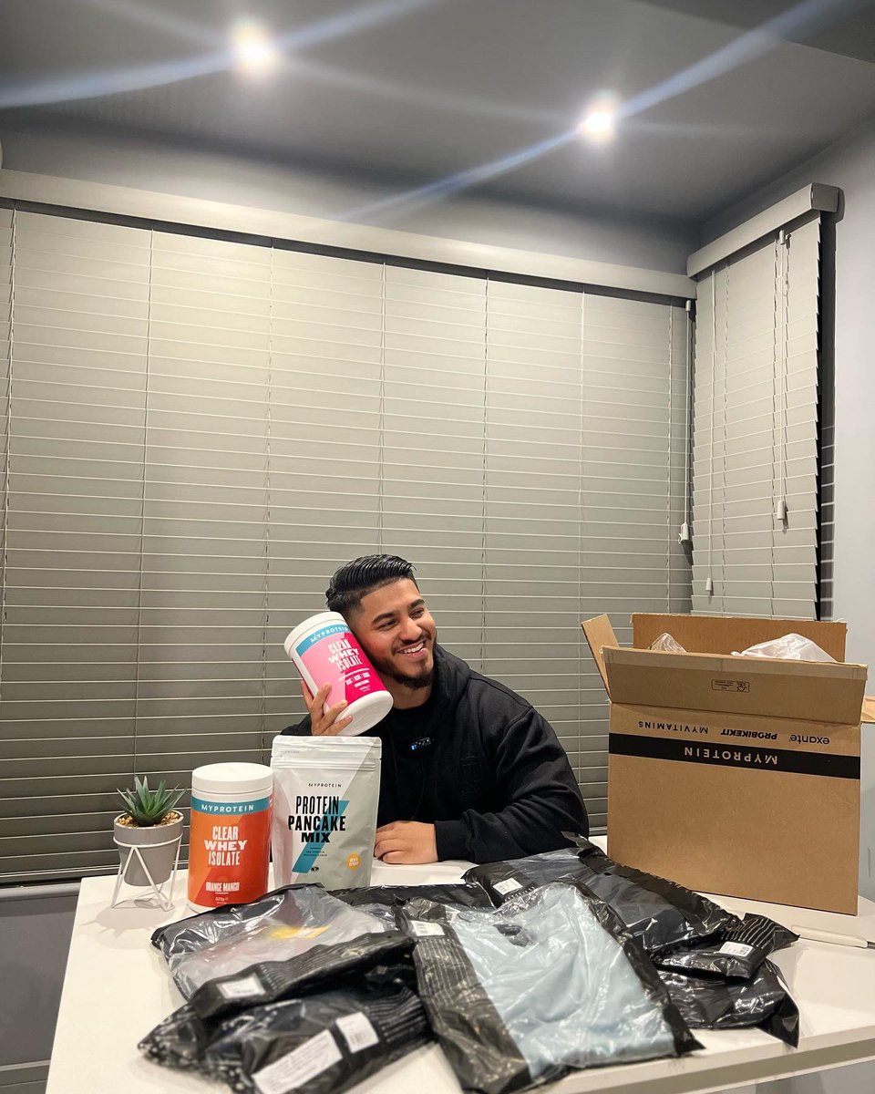 optimalikcoach's tweet photo. Alhamdullilah Your boy is now sponsored by @Myprotein 💪🏼😭🙌🏼 https://t.co/Tu3jEAfndN