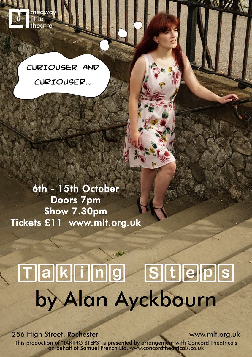 NOW BOOKING:
Taking Steps
by Alan Ayckbourn
6th-15th October
Influenced by the classic television sitcom Fawlty Towers, six extraordinary characters find themselves in a tumbledown house, once a notorious brothel and reputed to be haunted.
Book tickets at mlt.ticketsource.co.uk