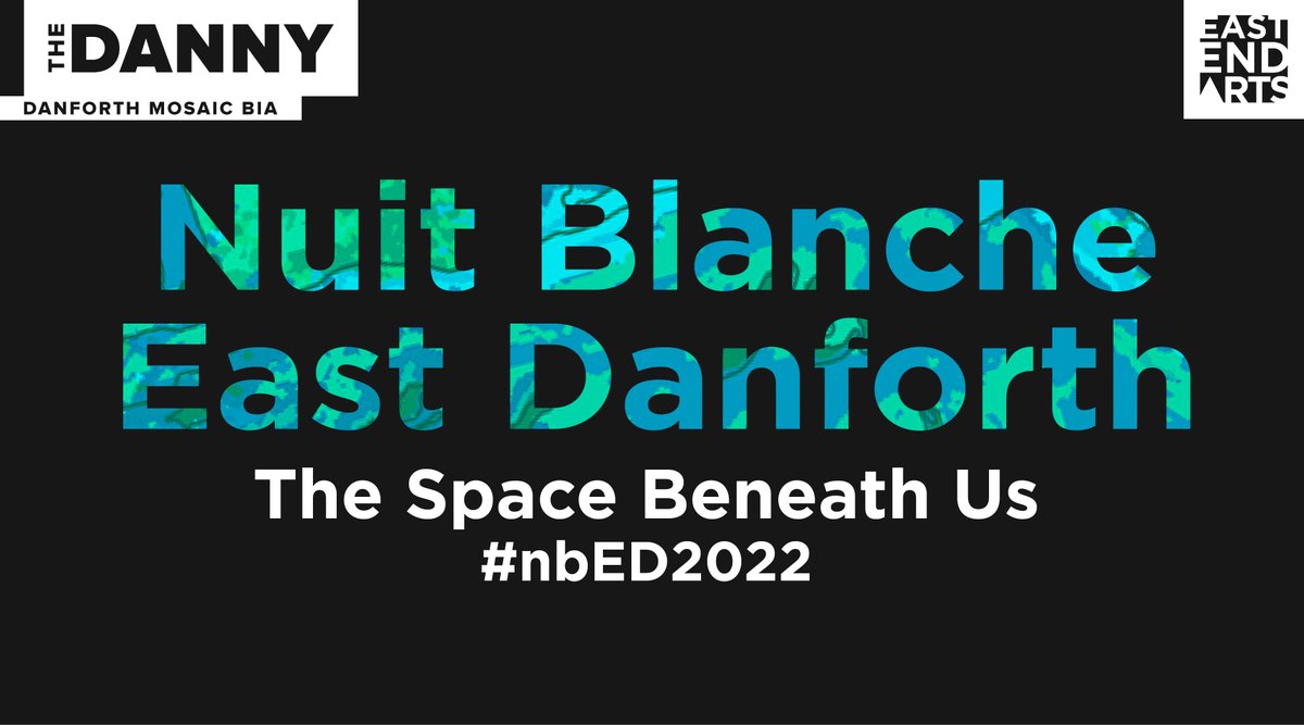 SAVE THE DATE🗓️: Nuit Blanche East Danforth is coming back to Danforth Ave on Saturday October 1st from 7pm-7am! Presented in partnership with <a href="/EastEndArtsTO/">East End Arts</a>, enjoy an impressive storefront gallery series, a silent dance party, neon coyotes, &amp; more! bit.ly/3DnPblG