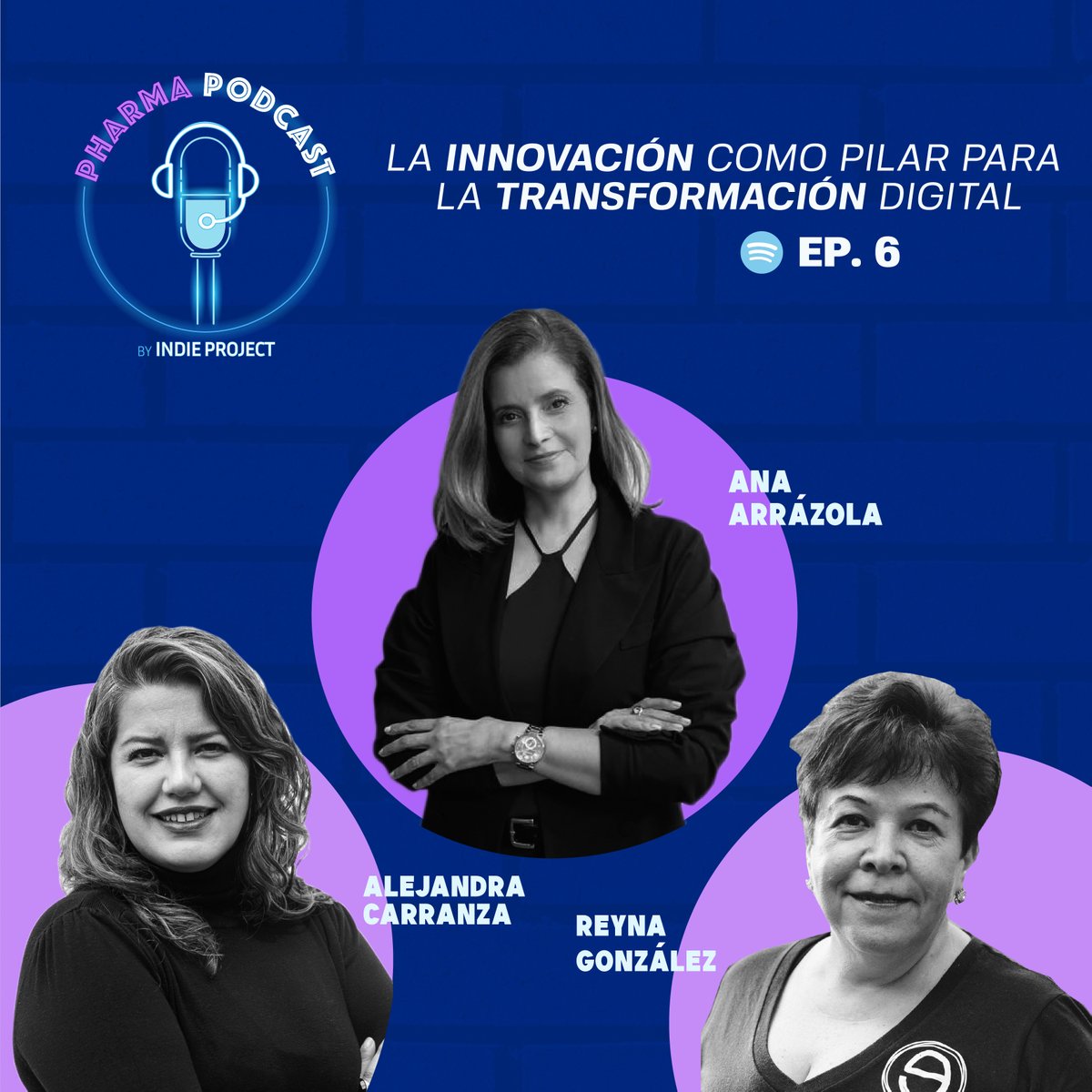 IndieProjectmx's tweet photo. ¿Hacia dónde vamos con la transformación digital? 🤔
Descubre la respuesta en nuestro nuevo episodio del #PharmaPodcast con nuestra invitada de lujo Ana Arrázola (líder en transformación digital).

Disponible en:
Spotify: https://t.co/iKWWPydrPx
Youtube: https://t.co/si9x8ysBT3 https://t.co/L7AsF7Q5wE