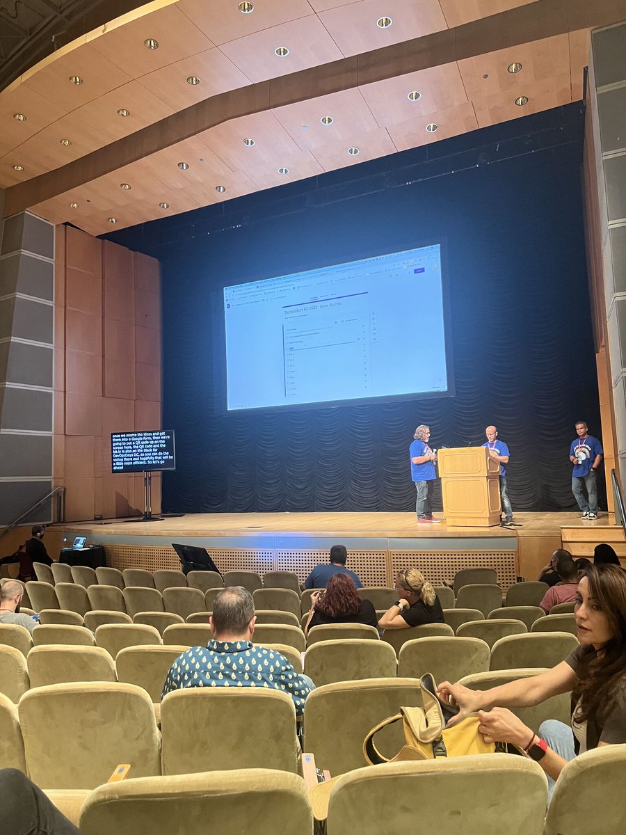 rootstack's tweet photo. The second day at DevOpsDays in Washington DC was even better than the first! We share some images of the interesting panels we attended and a sample of the event in general.
#devopsdaysdc #DevOpsDays https://t.co/aUninGTS31