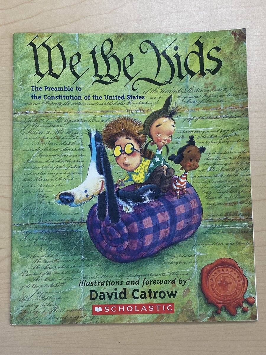MissETechie's tweet photo. To learn about #ConstitutionDay, we read #WeTheKids and then illustrated our interpretations of our Constitution’s #Preamble. We have some great artists! 🤩 #rulesandlaws #citizenship https://t.co/KYmjEqRDNr