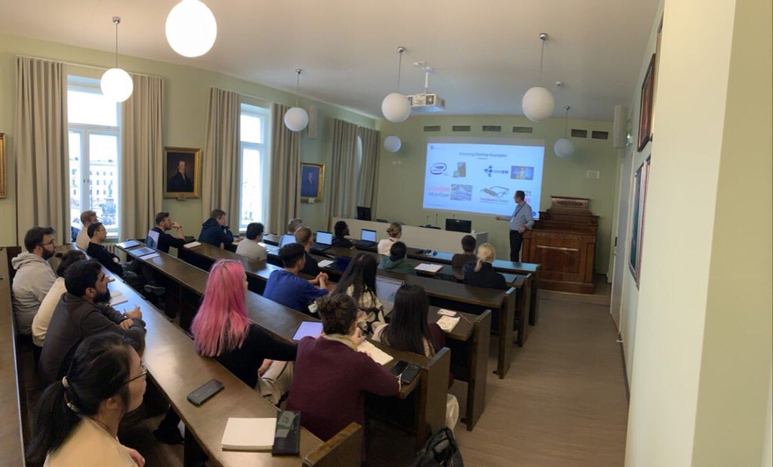 AiLobeHealth's tweet photo. First Interesting Workshops in the Nexus Programme: Engaging customers online by Tamir Huberman and How to pitch to investors by Pablo Campos @IncubatorsUH @helsinkiuni #Nexusincubator #AiLobeHealth #Startup #AI https://t.co/Unk8kVnVSu