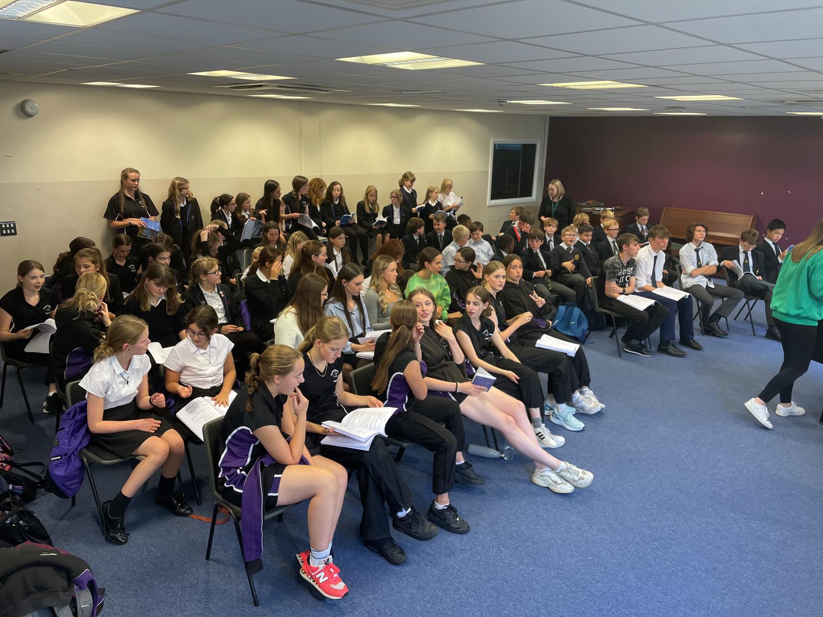 Bath Theatre School on Twitter: "A super 2nd rehearsal for Oklahoma ...