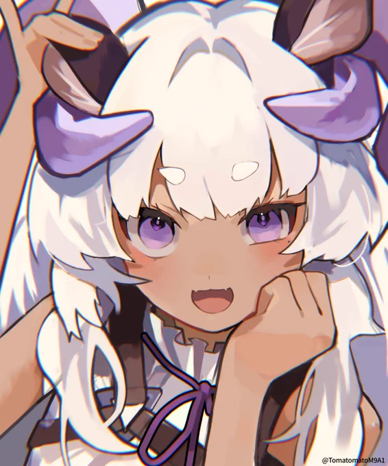 1人目、しゅがーぐらいだーさん#ももん画廊#イラスト好きな人と繋がりたい  