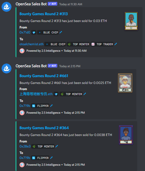Sales bot is pumping in the discord! People out here sniping Suspects on secondary 🫡

Who will arrest the first Criminal?