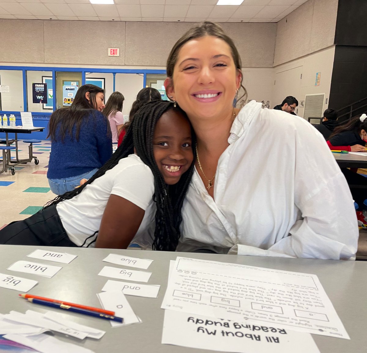 We kicked off our reading program this week!  We are so thankful for our Reading Buddies from Creative Arts Agency for their continued partnership and investment in our students! @CommAchieves <a href="/MNPS_Magnet/">MNPS MSAP MAGNET SCHOOLS</a>