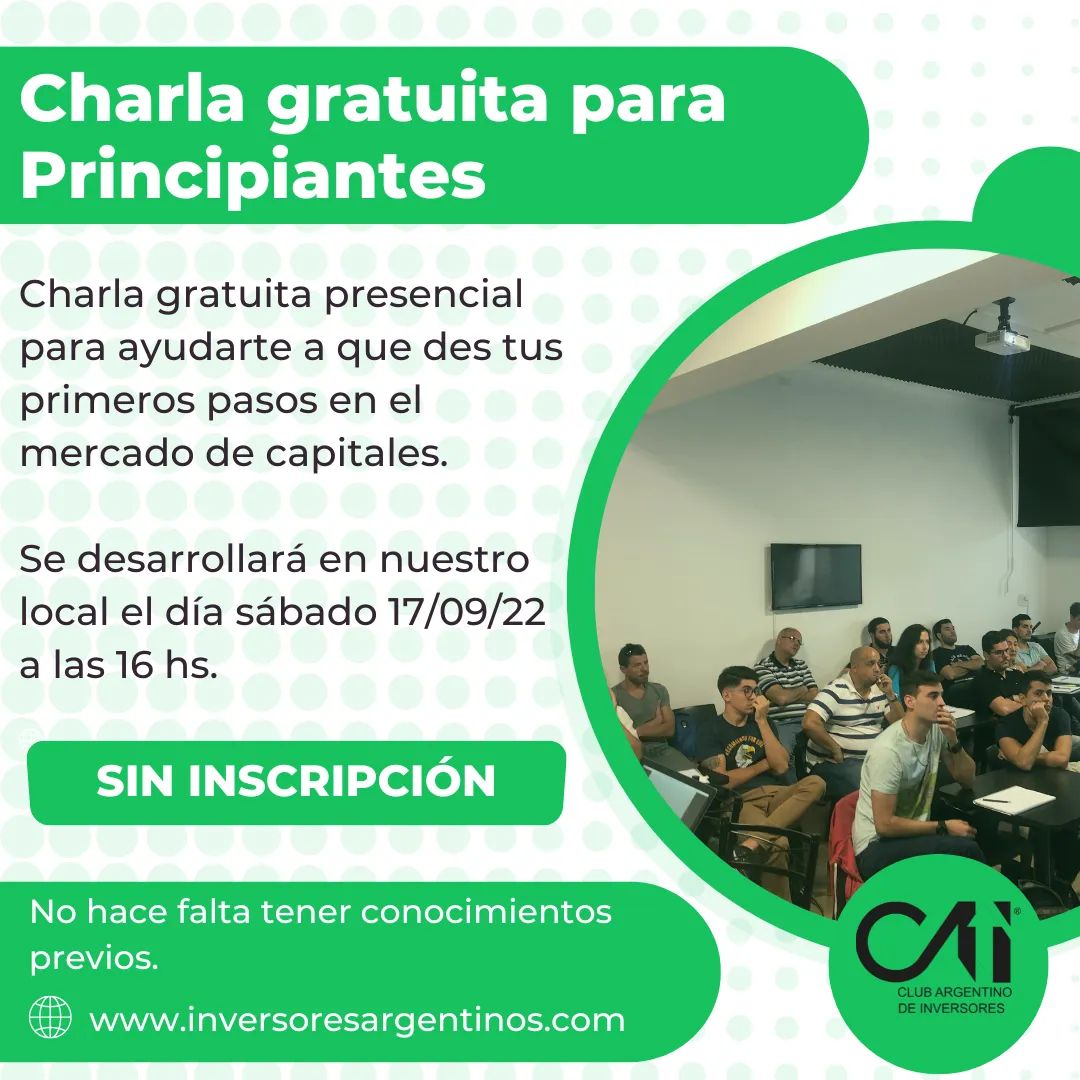 Este Sábado tenemos charla para principiantes gratuita a las 16hs en el local del club (Chile 864 - CABA). 

No es necesario anotarse, ¡¡podes venir directamente!!