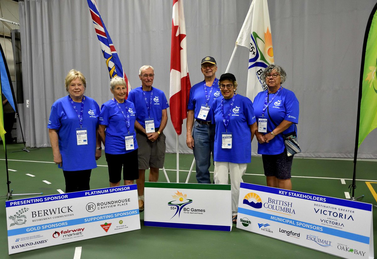 The @BC55games could not happen without its amazing volunteers! A big thank you to everyone that has donated their time to make the games a success! #victoriabc #yyj