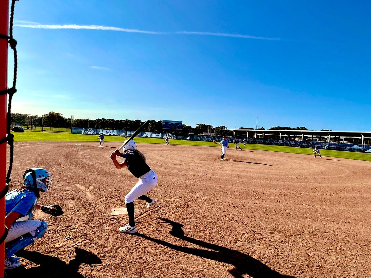Great first week! 🌊🐏 <a href="/RhodySoftball/">Rhode Island Softball</a>
