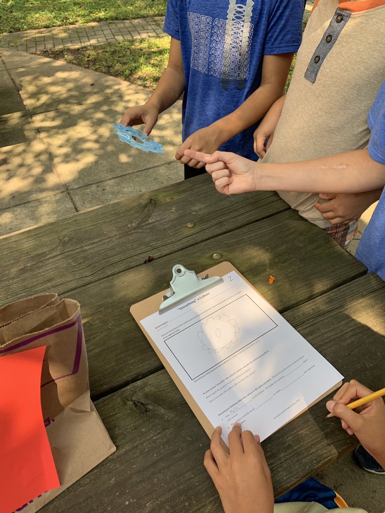What a busy day we had! First we explored artifacts to learn about the cultures they came from with Ms. McNeil’s class. Then we got to speak to the creators of the artifacts. <a href="/caitlin_mcneil/">Ms. McNeil</a>