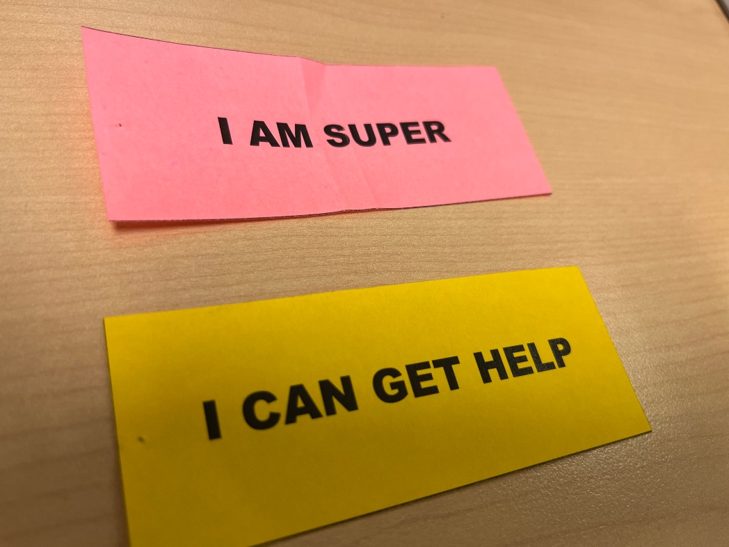 TheOtherBenB's tweet image. (Deleted original for giving out a leetle too much about the day job) the affirmation wall at work is shockingly on the nose #sethelp