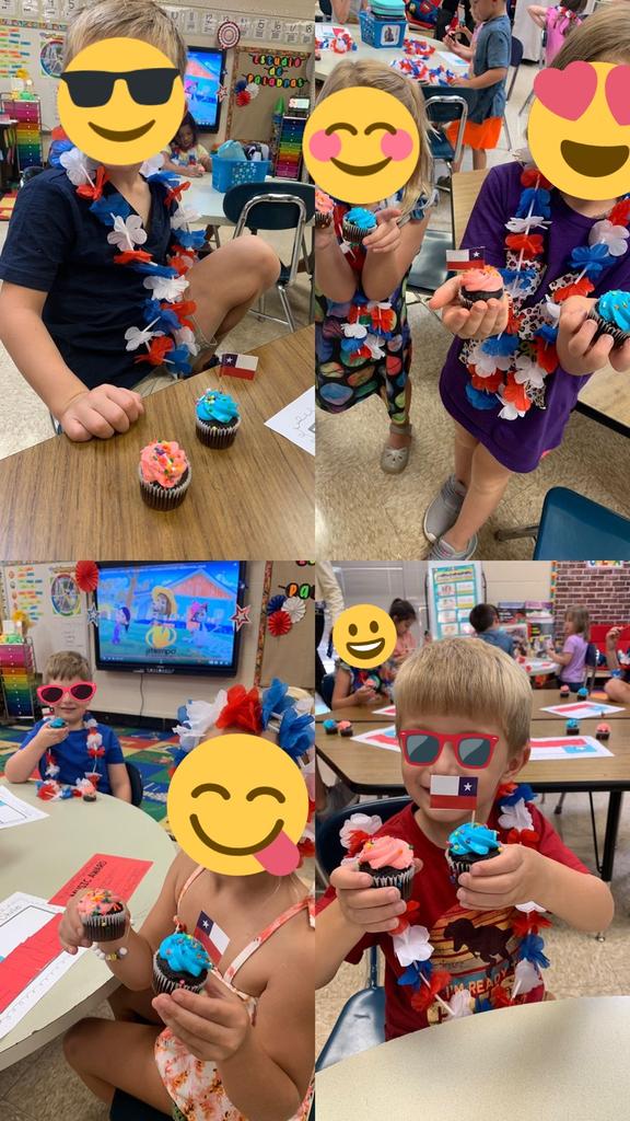 FelipeSPteacher's tweet photo. Celebrating Chilean Independence Day with our kids! 🇨🇱 @CatalinaOrtizS0 and I showed them our traditional dance "La Cueca", they could dance and sing some Chilean songs, chant our C-H-I, and eat some treats with our colors! ❤🤍💙 @dcsnc #DCSBetterTogether #Chile https://t.co/SXMg1lPEJ6
