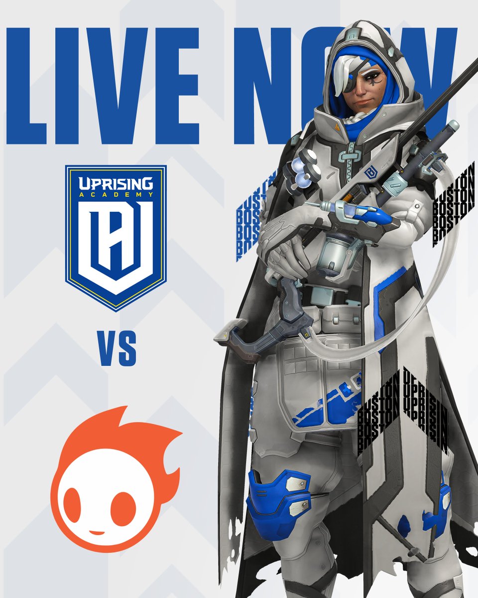 And we're starting! Make sure to tune in. 

Good luck and have fun <a href="/WISPGGs/">WISP</a>, may the best team stay in. 😱

🔗 youtube.com/watch?v=p51x7p…

#BostonUprising | #BostonUp | #OWSUMMERSERIES