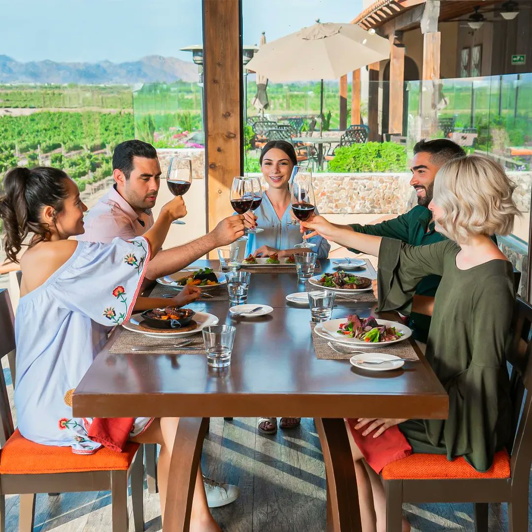 VinosElCielo's tweet photo. ¡Acompáñanos y disfruta Un Día en El Cielo!✨ 

Recorre nuestros hermosos viñedos 🍇, degusta en nuestra cava subterránea🍷 y prueba de una deliciosa comida maridaje de 4 tiempos 🍽

Reservaciones👇
🌐https://t.co/ZiyQ3hzVSk 
📱646 151 6515

 #VinosElCielo #Vendimia2022 https://t.co/yhqyidd36w