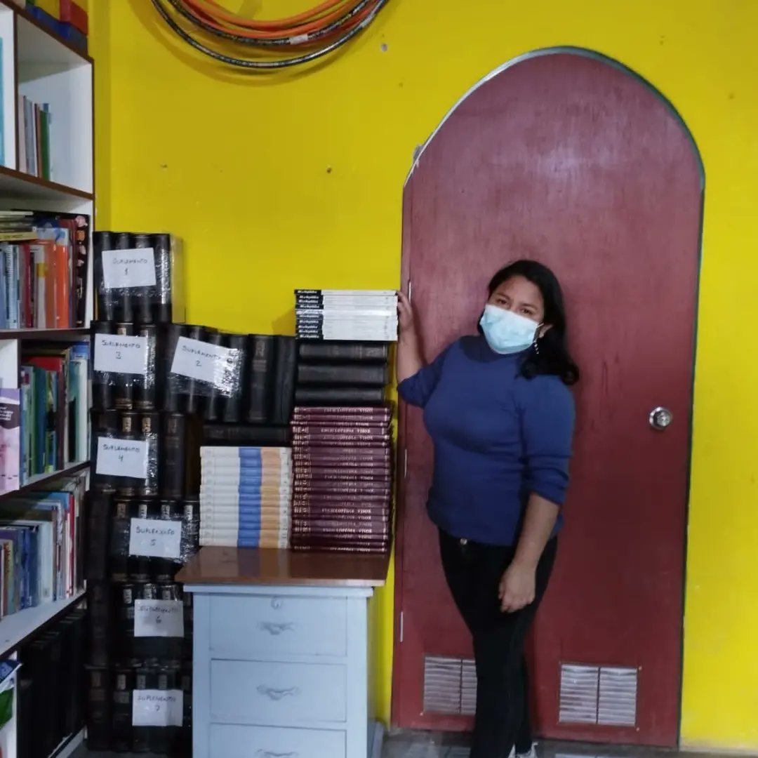 LuciaNolascoC's tweet photo. #BibliotecaComunal
Gracias al apoyo de todos, hace unas semanas logramos poder llevar la ayuda requerida a la Biblioteca Comunal "Mi Ángelito" ubicado en el distrito de Villa el Salvador
#VillaelSalvador
#Niños
#RMJP https://t.co/fpZ9hJmnNX