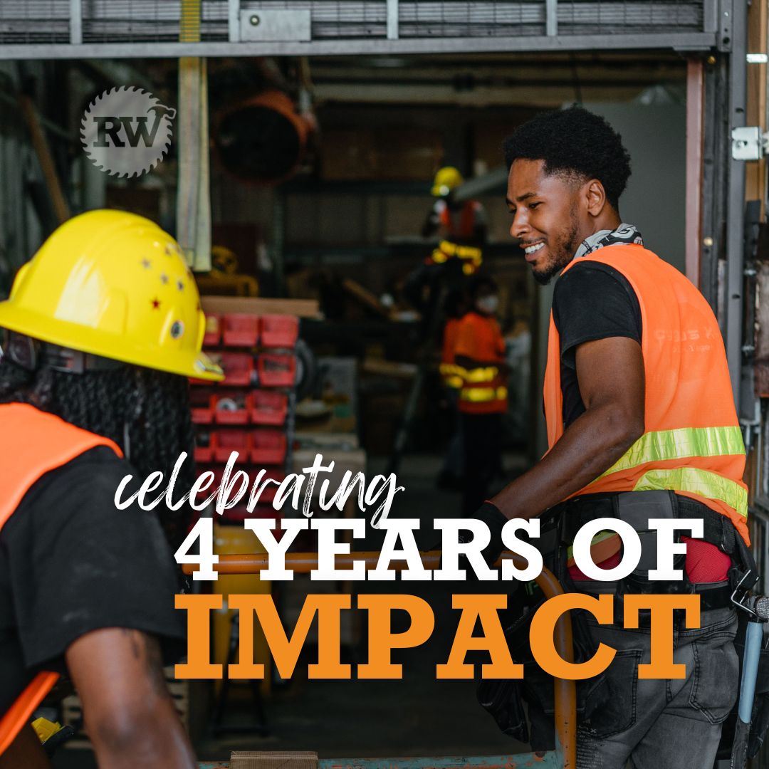 RevolutionWork1's tweet photo. CONGRATS 🎓〰️ So proud of our inaugural #Pullman graduates! Celebrate 4-years of impact this Thurs, Sept 22 @MWCBrewing 🎶 Los Perros Cubanos!💃 TIX just $25: https://t.co/zfcV9bSOE1 🧡🤎 #Construction #RevolutionWorkshop https://t.co/SjlMQetAwq