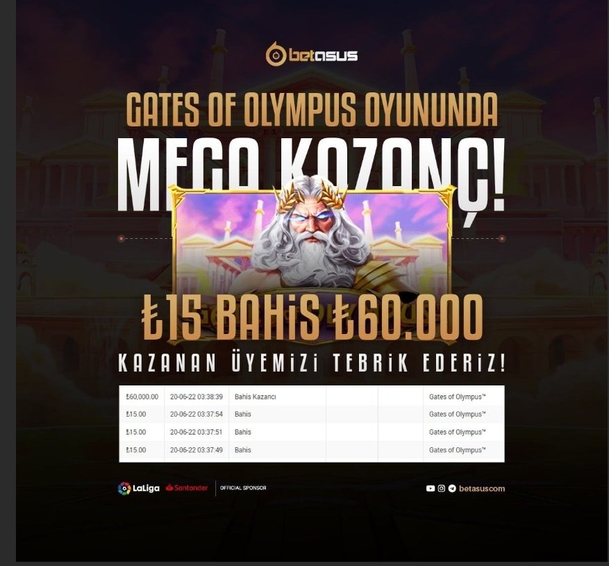 #betasus ile sende kazan! #bahis #casino #slot #bonus