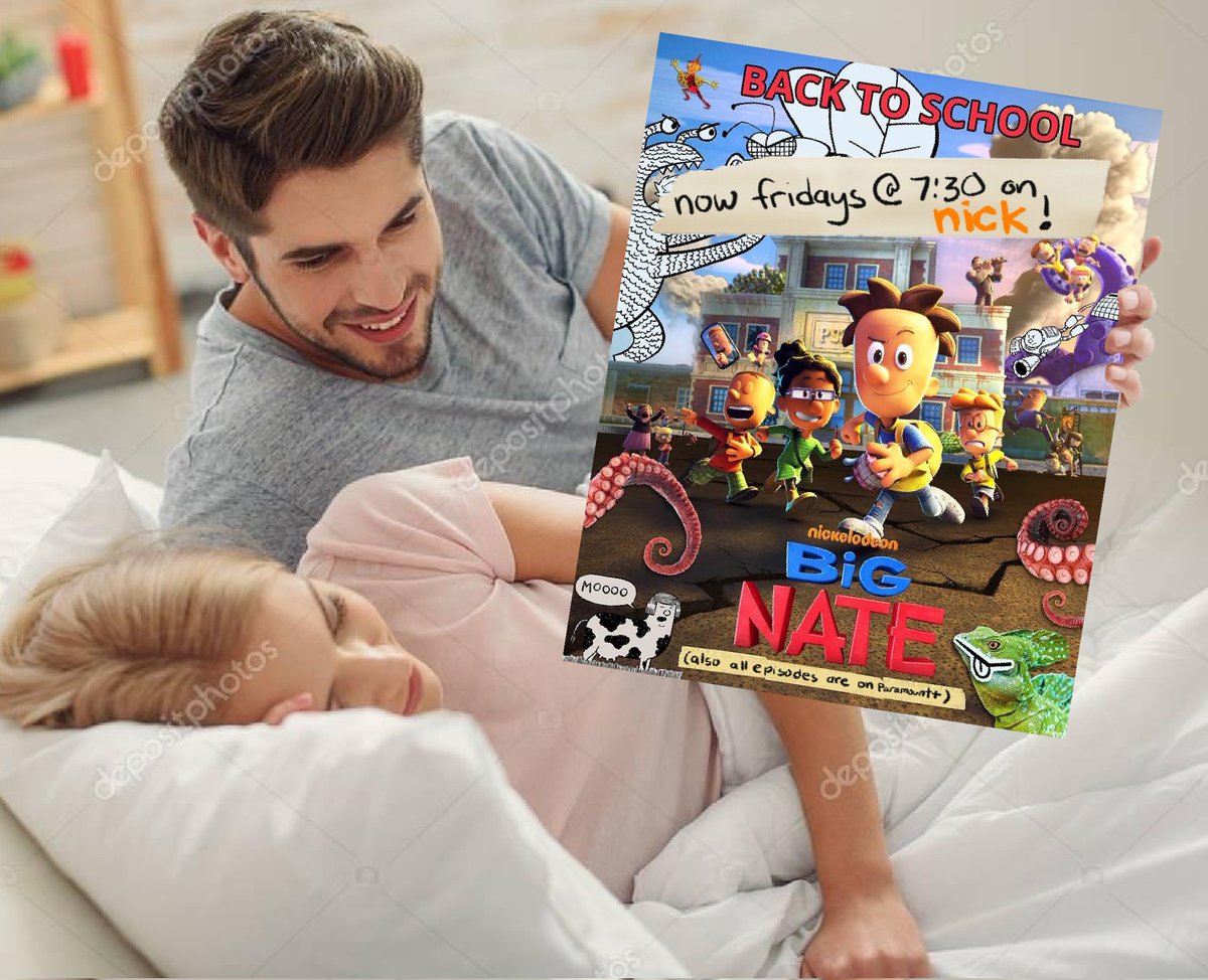 fistfulloftea's tweet photo. Babe, wake up. Big Nate is going to air tonight. #Nickelodeon #bignate https://t.co/5XxY8sNet7