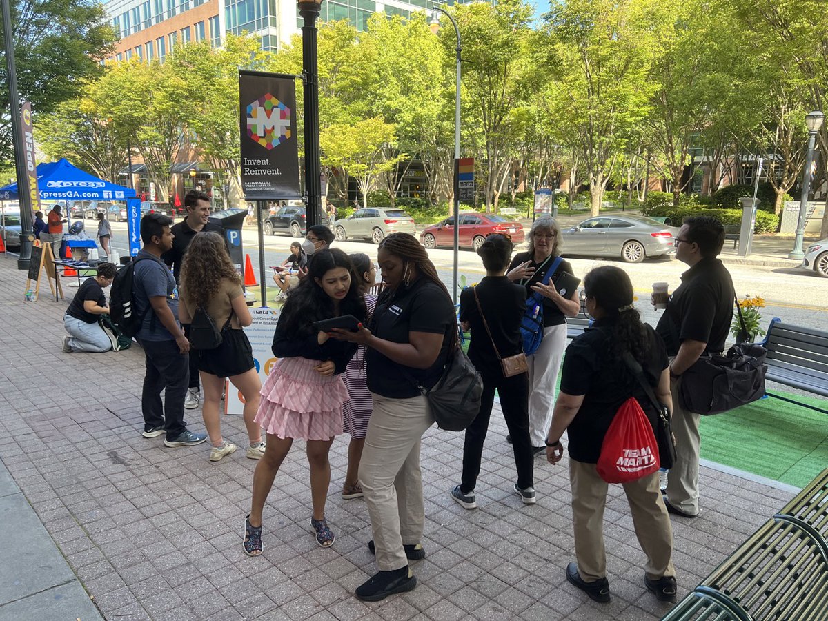 SPA_GaTech's tweet image. What a fantastic Park(ing) Day! Thanks to everyone that helped us create our Park(ing) spaces. A big thank you to @MidtownATL , @Xpressga , and @MARTAtransit  for joining us!

#ParkingDay2022