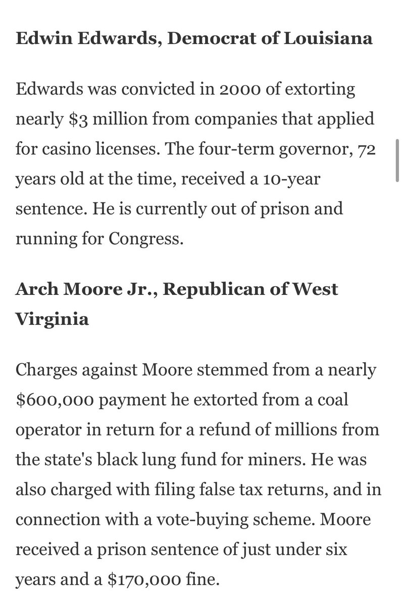 AmoneyResists's tweet photo. Your daily reminder that U.S. governors can be (and have been) arrested. https://t.co/Uk4Zu1UyX3