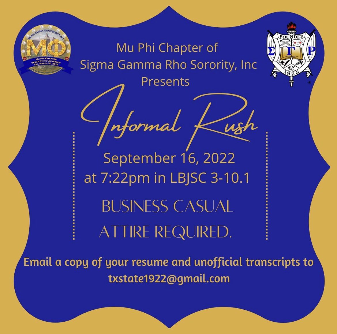 Are you interested in Sigma Gamma Rho Sorority, Inc. ?

Join us TODAY to learn more about our illustrious soRHOrity!