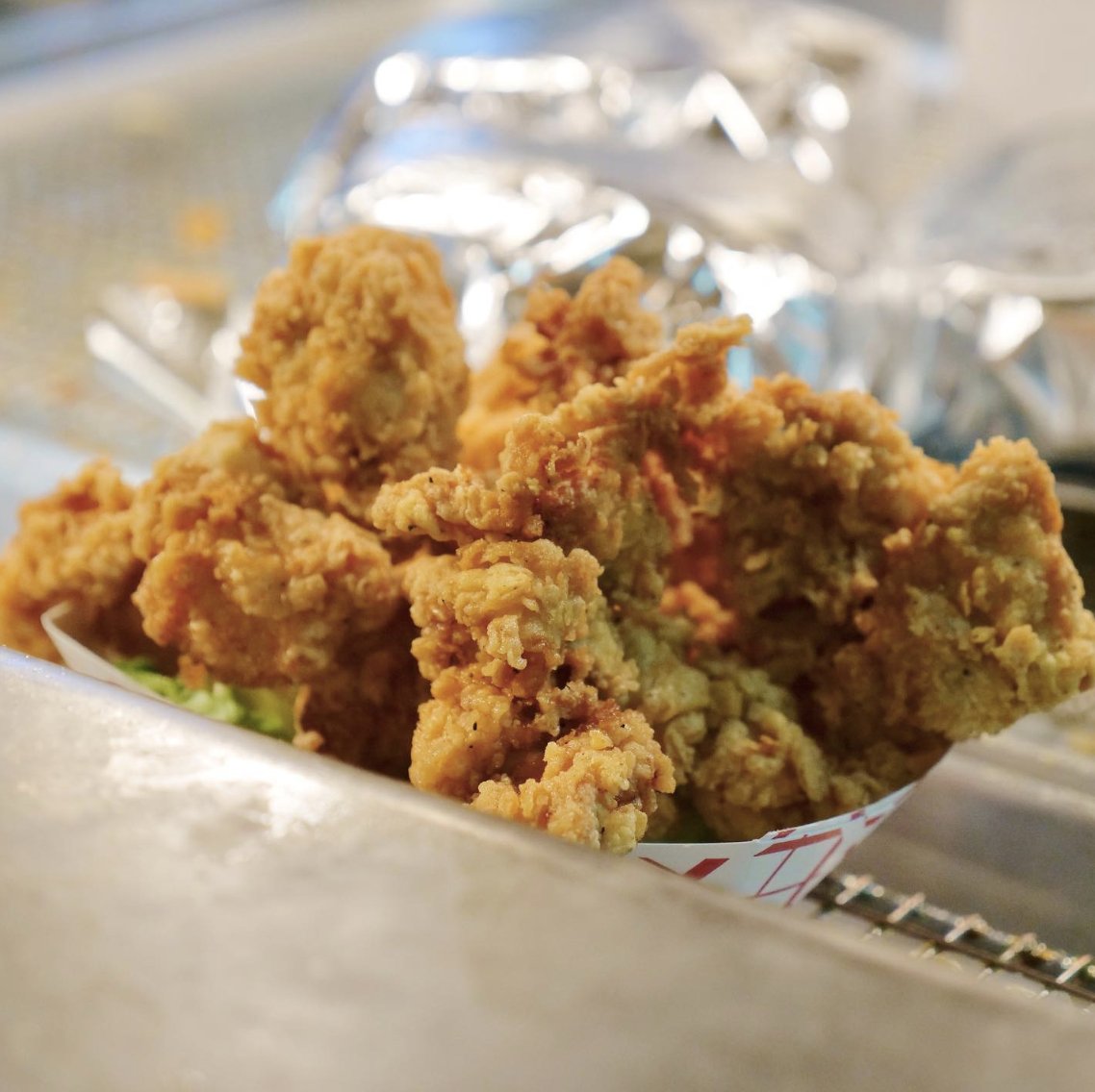 Ten days left to visit Boc Boc in NYC Queens Center Mall! The Li family’s beloved Korean fried chicken stall will be closing on 9/26. Thank you for the past decade 💜 #supportlocal