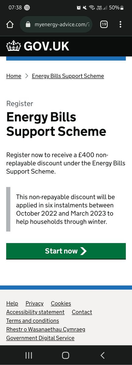 For those that are interested in what the energy scam payout looks like, here it is - shame they couldn't spell "repayable" in their opening sentence. 🤦‍♂️

Add the number to your phone book and set it to block 🚫