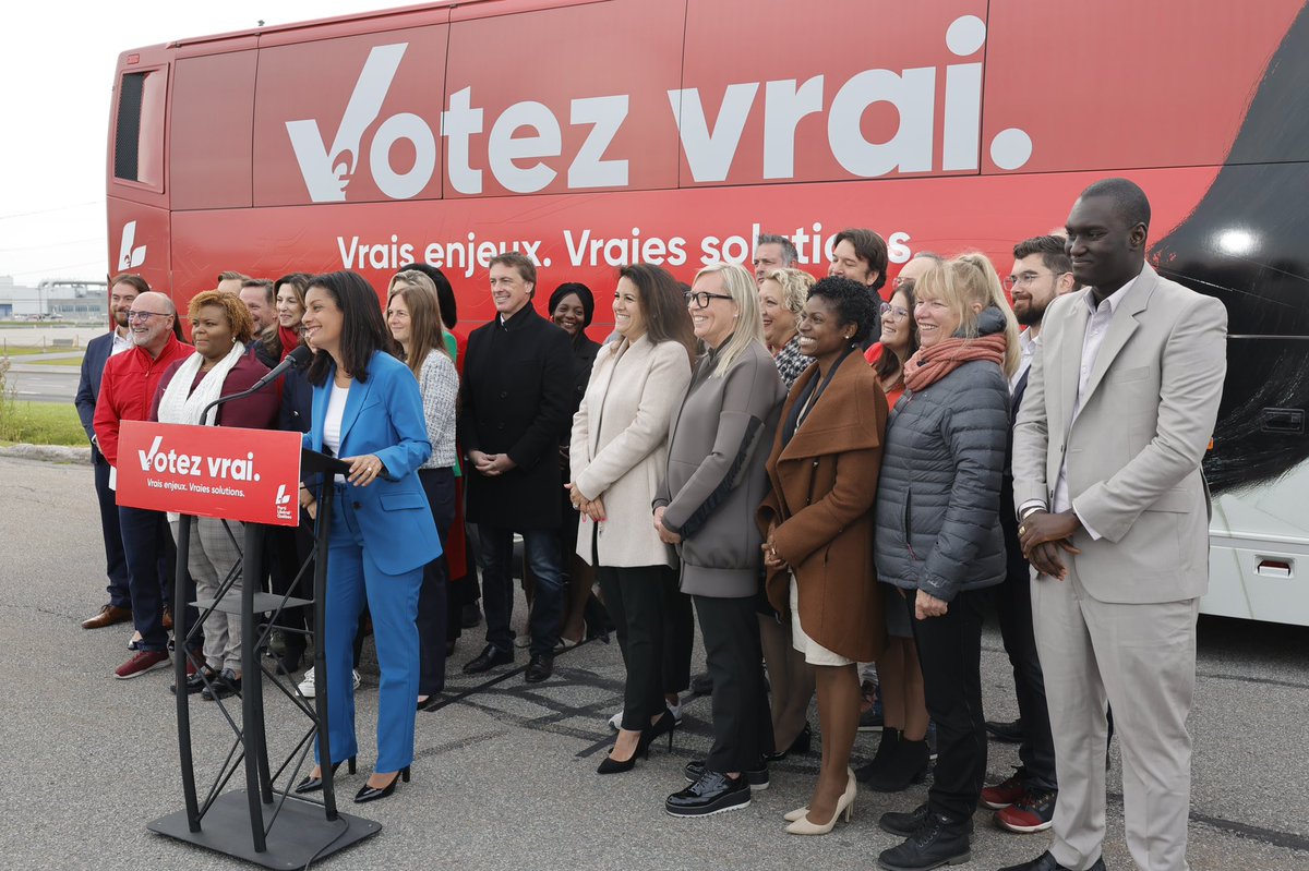 On vous propose de tous nous unir derrière notre projet pour le Québec. Un Québec ouvert et inclusif qui fera de la lutte aux changements climatiques la plus grande opportunité économique pour une génération. Le 3 octobre, on vous invite à voter libéral. #Qc2022