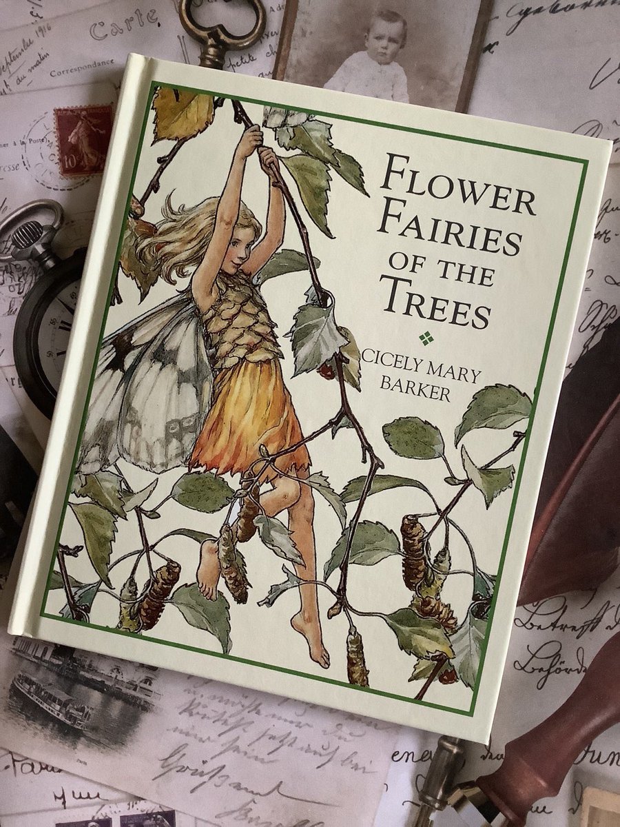 WatsonsVintage's tweet photo. A BEAUTIFUL Book Gift for a #FlowerFairies Lover in my #etsyshop VINTAGE 1999 'Flower Fairies Of The Trees' by #CicelyMaryBarker #CollectableBook with 19 STUNNING Colour Plates - Vintage Birthday Gift https://t.co/dWHgxLgA2A #TreeFairies #FairyBook #PoetryLoverGift #PrettyBook https://t.co/ckA7FhlE7u