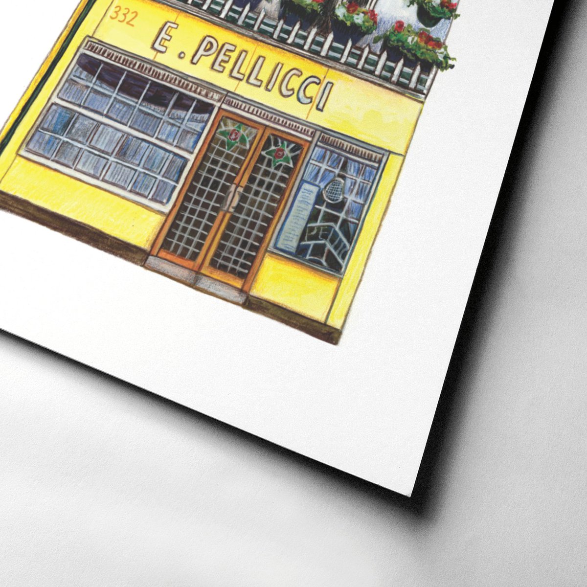 camberdesigns's tweet photo. And here's the close up of #EPellicci, love the flowers decorating the second floor! 

#epellicci #fullenglishbreakfast #fryup #fullenglish #breakfast #eastlondon #eastlondonart #londonfood #londonbreakfast #camberwelldesigns #painting https://t.co/ilIQE1f276