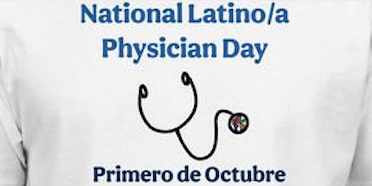 Celebrating National Latin@ Physician Day. Latinx population in the US represent 19.6 % only 5.7% of medical students and Physicians identified as Latinx. We need representation #DiversityandInclusion @SaludAmerica @NHMAmd @chicagomola @MCMedSociety @medpedshosp