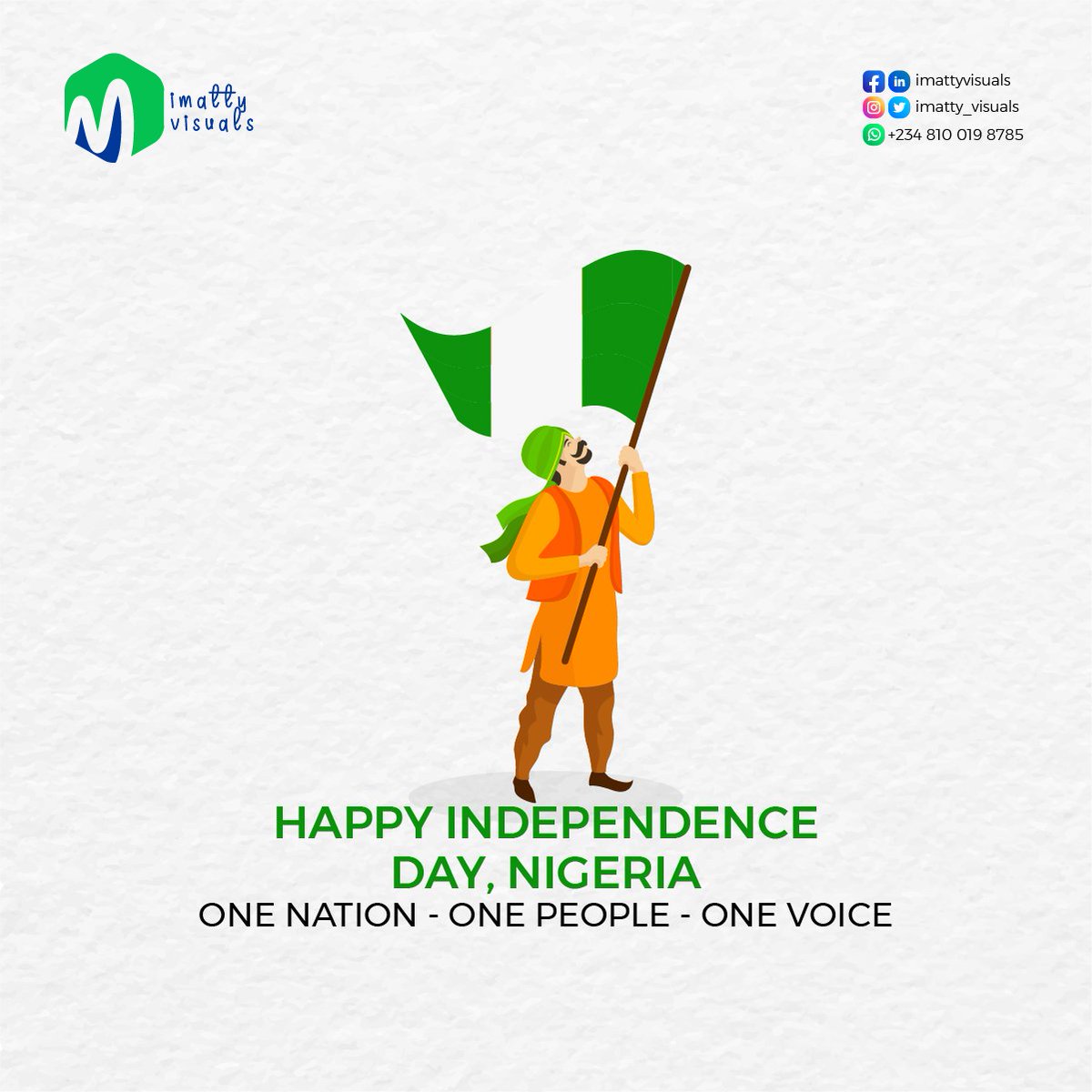 imatty_visuals's tweet photo. Happy new friends and Happy Independence Day, Nigeria

#October1st 
#IndependenceDay 
#IndependenceDay2022 https://t.co/nYZjaTOfle