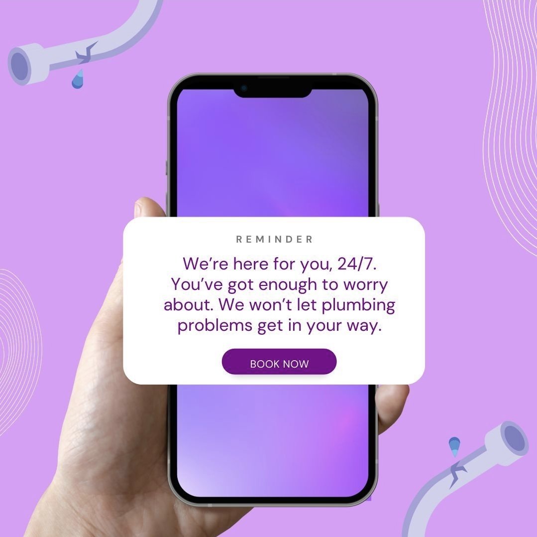 JustFixApp's tweet photo. When it comes to you, we give you peace of mind.
We are here for you 24/7.๐คฉ๐ฑ
#dailyreminder #priorities #justfix #repairer #heating #app #builder #traders #westessex #homeimprovement #boilerengineer #builder #plumber #purpleisthenewblack #wearehereforyou #essexuk #reminder https://t.co/0eiGzItbMT